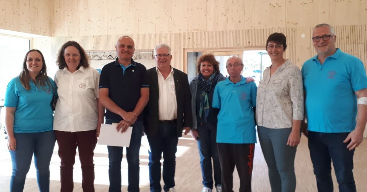 Willgottheim. Bloeddonoren Benoit Gall en Daniel Fuchs in de schijnwerpers