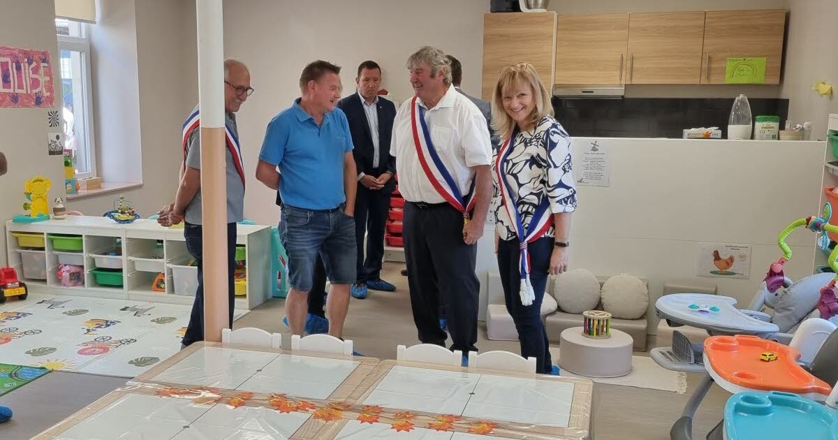 Durmenach. Los primeros pasos de la nueva residencia infantil.