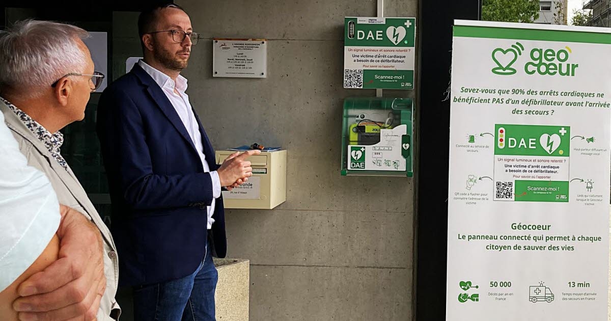 Riedisheim. Géocœur, um dispositivo conectado para salvar vidas