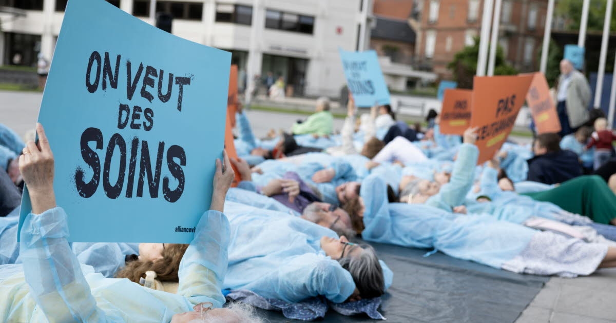 Colmar: Nearly 80 people mobilized against the end-of-life law