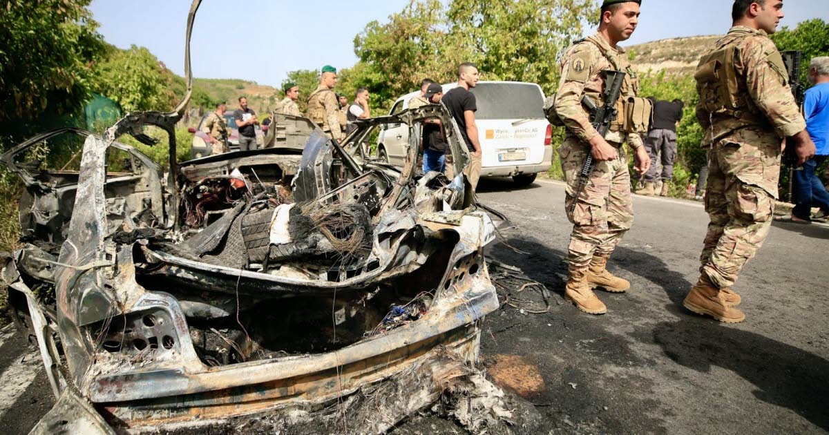 Médio Oriente. Exército israelense ataca o sul do Líbano e mata dois