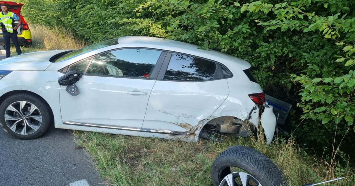 Paray-le-Monial. Accident on the Saint-Yan road: three people involved, a 9-year-old child injured
