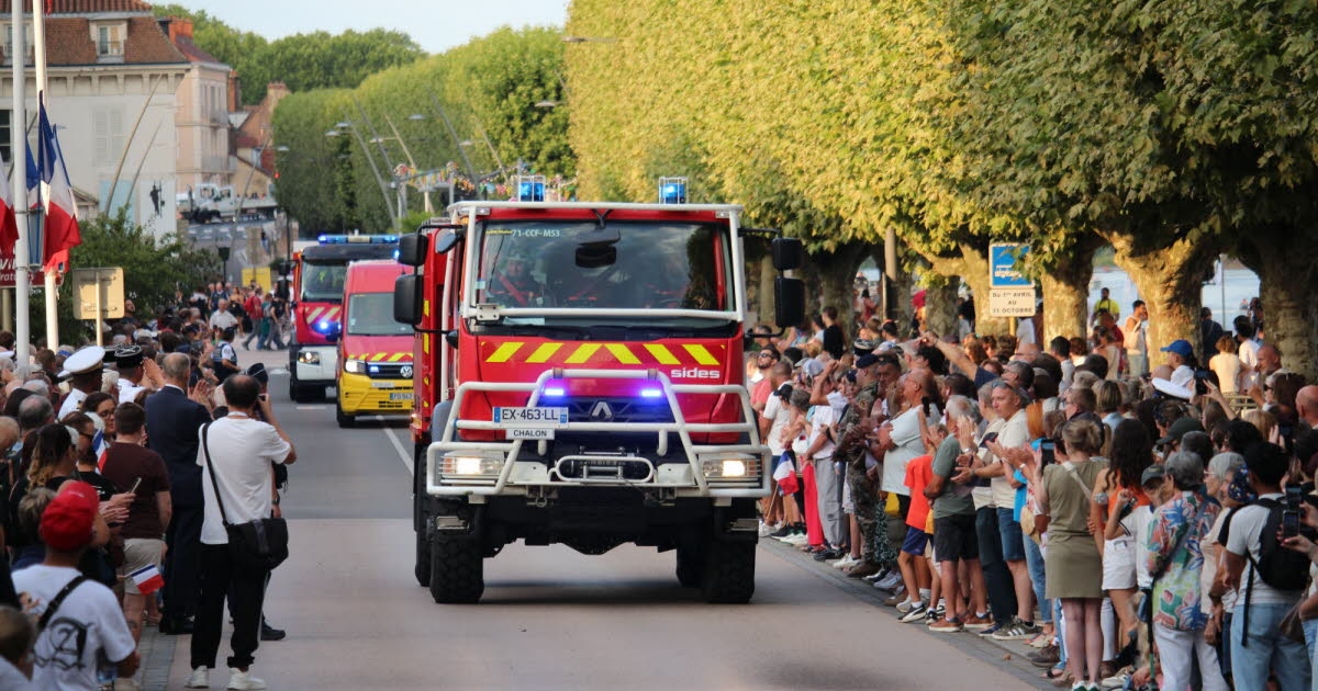 Saona e Loira. 14 luglio: uno sguardo veloce ai festeggiamenti nel dipartimento