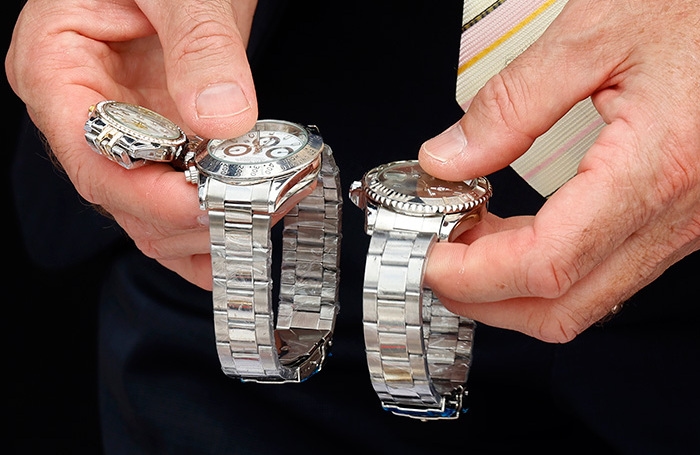 Los precios de los relojes usados de marcas extranjeras de lujo han superado su pico de caída.