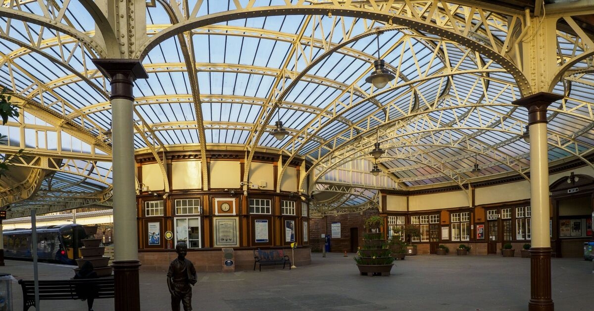 The tiny UK village where the 'gorgeous' train station is worth the trip alone