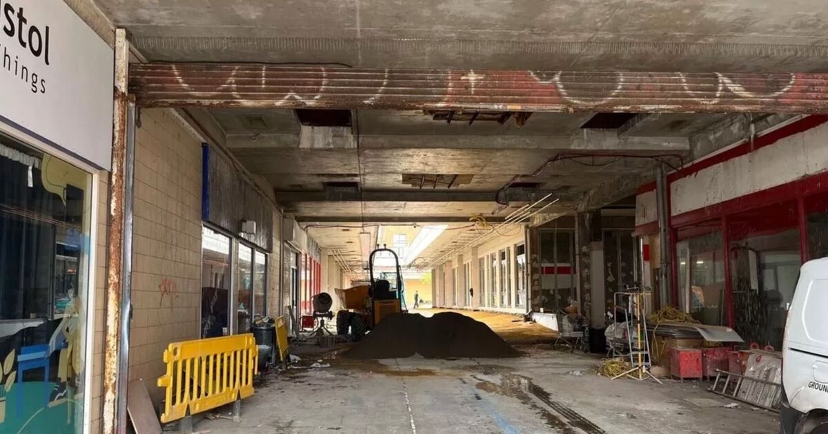 'Britain’s saddest shopping centre' sees abandoned shops turned into £190k flats