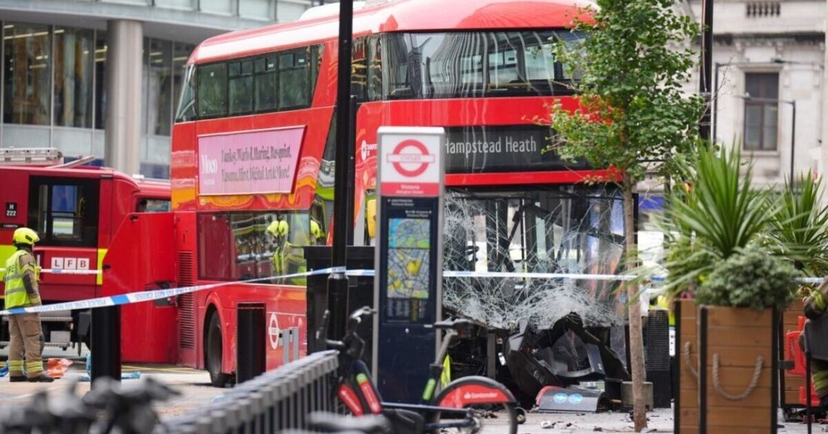 Victoria station bus crash LIVE: Double decker mounts pavement and rams into pedestrians