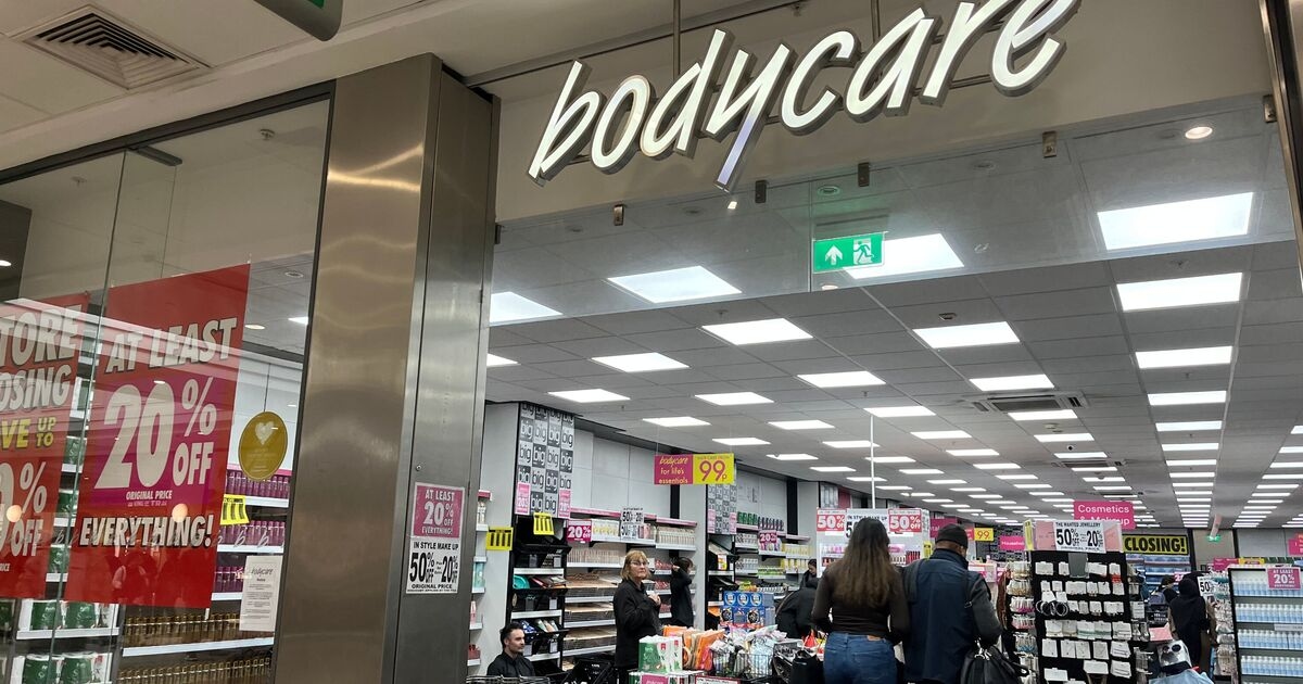 Liste complète des 56 derniers magasins Bodycare qui fermeront ce samedi, 444 emplois restants à supprimer