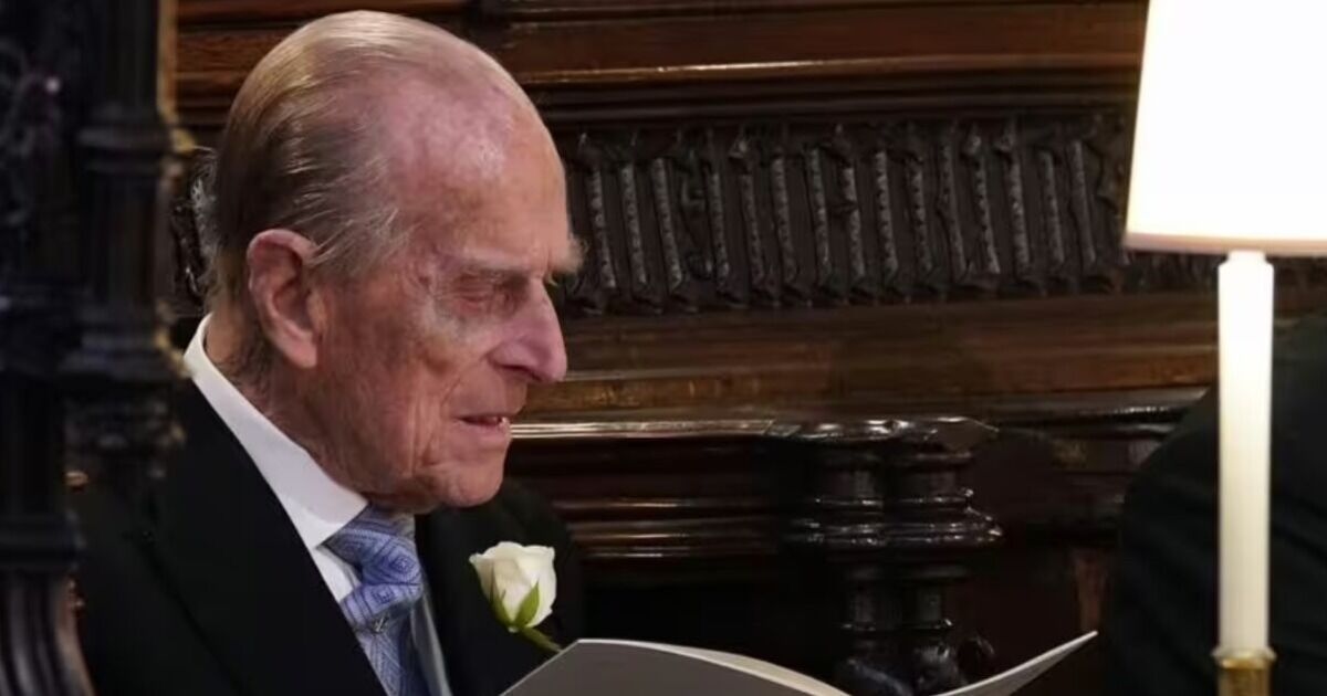 Książę Filip ostro krytykuje ślub księcia Harry'ego i Meghan, rzucając na nich cztery słowa