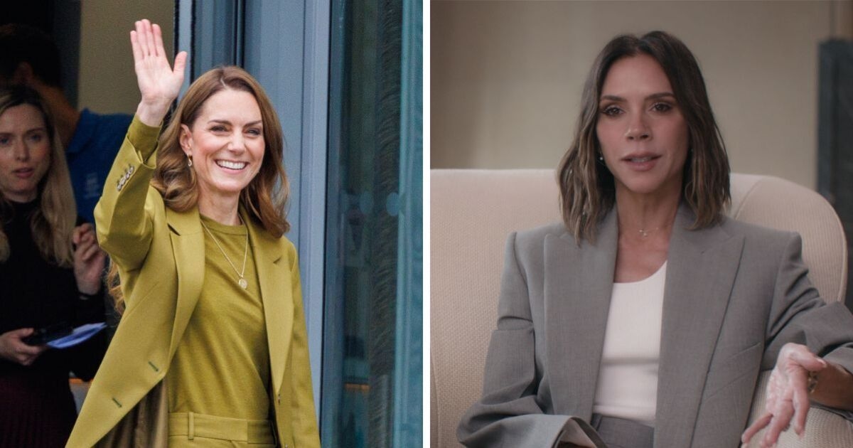 Prenses Kate, Netflix'te bugün yayınlanacak dizide Victoria Beckham'a gizli destek gösterisinde bulundu