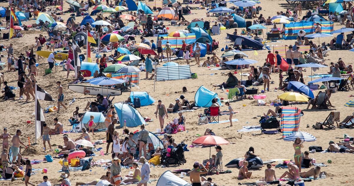 Hot weather maps show exact date 30C heat returns to England in August - hottest counties