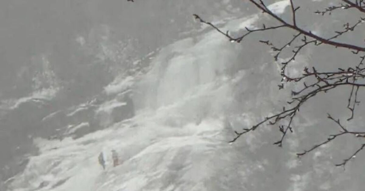 Un alpiniste britannique tué dans une terrible avalanche alors qu'il escaladait une cascade gelée avec un ami