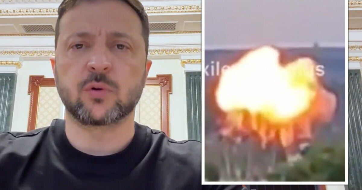 Ukraine LIVE: Drone attack which hit Russian bombers 'will go down in history' - Zelensky