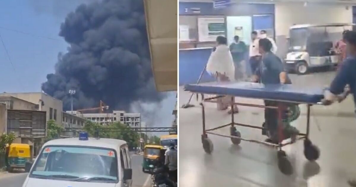 Accidente aéreo en India EN DIRECTO: El avión 171 de Air India con destino al Reino Unido se estrella en Ahmedabad.