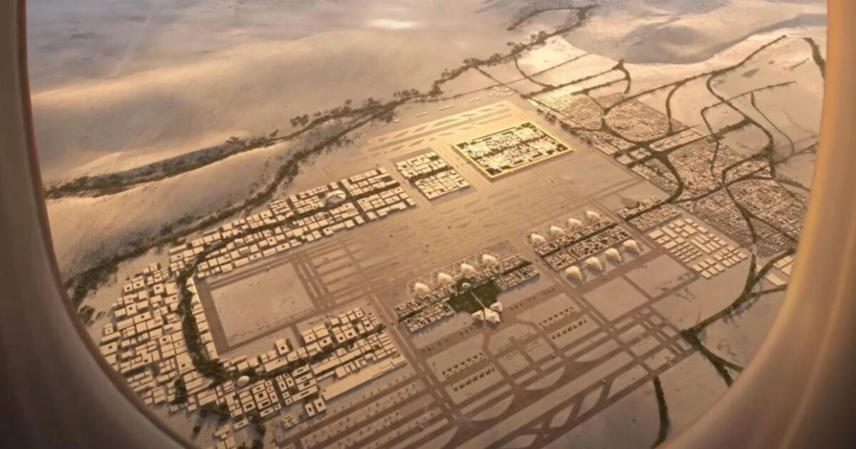 L'incroyable nouvel aéroport le plus grand du monde, d'une valeur de 22 milliards de livres sterling, avec 6 pistes et 120 millions de passagers par an