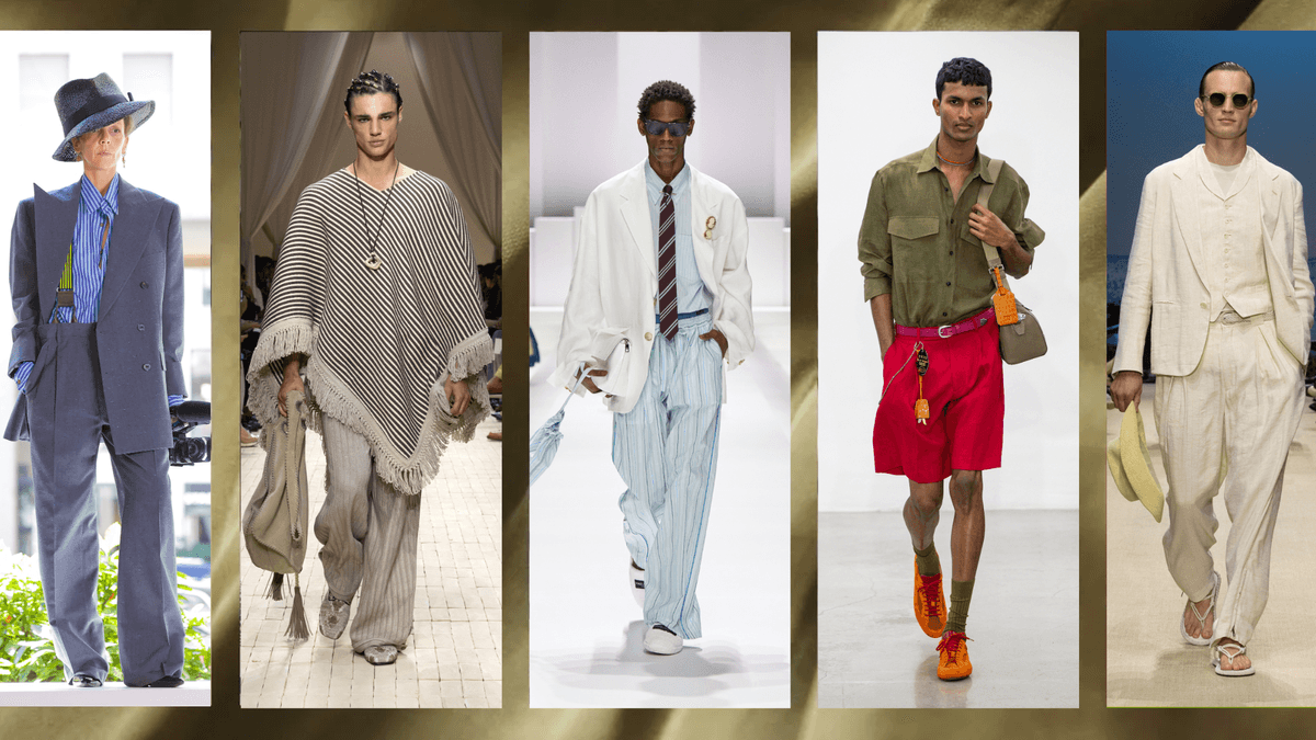 Cinco tendências dos desfiles masculinos da Semana de Moda que você pode usar agora