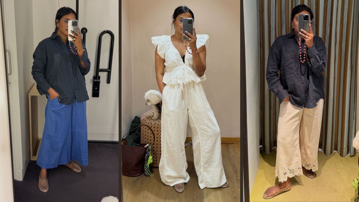 Sono alta 1,60 m e ho appena provato un sacco di pantaloni di lino piccoli: 7 paia che ho effettivamente valutato
