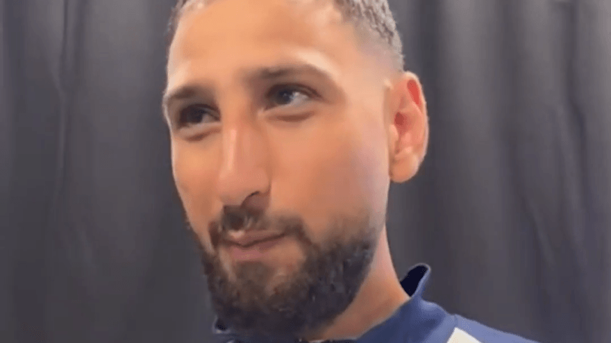 Donnarumma: "¿Gattuso, entrenador? Estoy contento. He hablado con él dos veces y..."