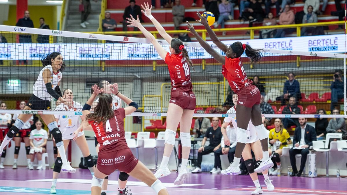 A-1 kobiet: Vero Volley pokonuje Scandicci i zbliża się do 2. miejsca. Perugia ratuje, Rzym prawie