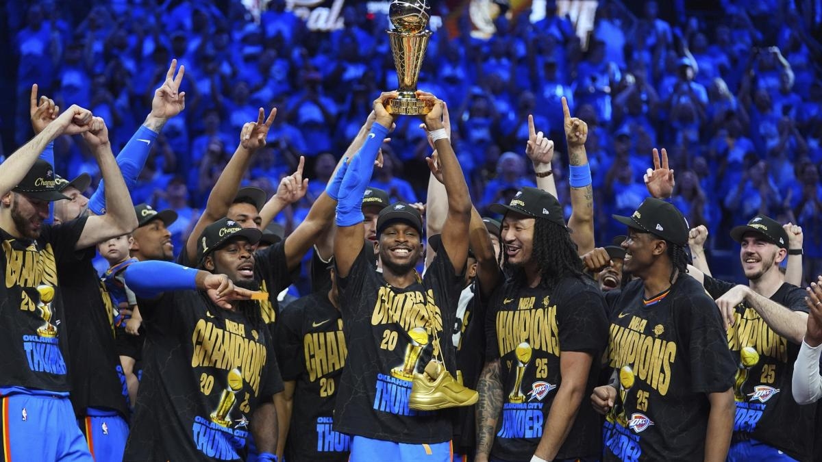 Nba, Oklahoma City Thunder champions! Shai Mvp, Indiana loses Haliburton and collapses in game-7