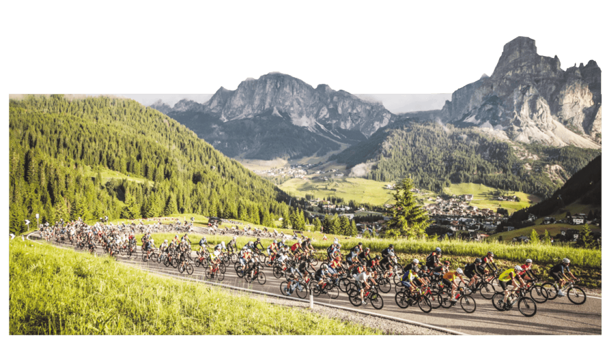 Sagan's first marathon in the Dolomites: "Here the pure pleasure of those who love cycling"