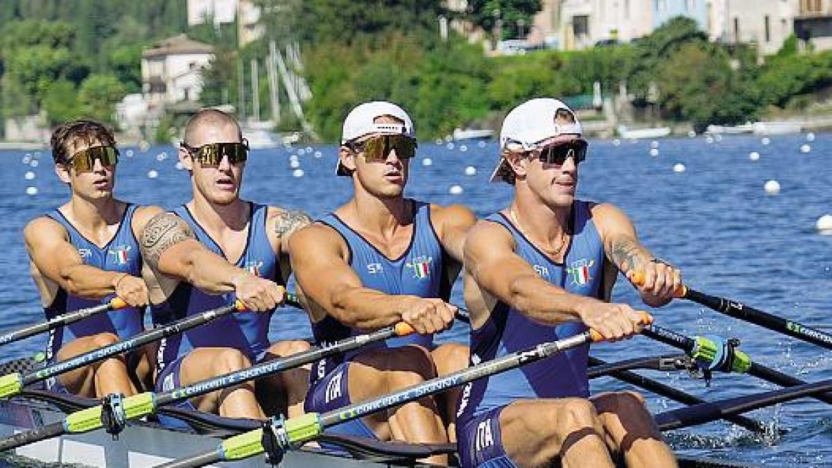 Los cuatro sculls están aquí para impresionar: llevan siete años sin conseguir el oro.