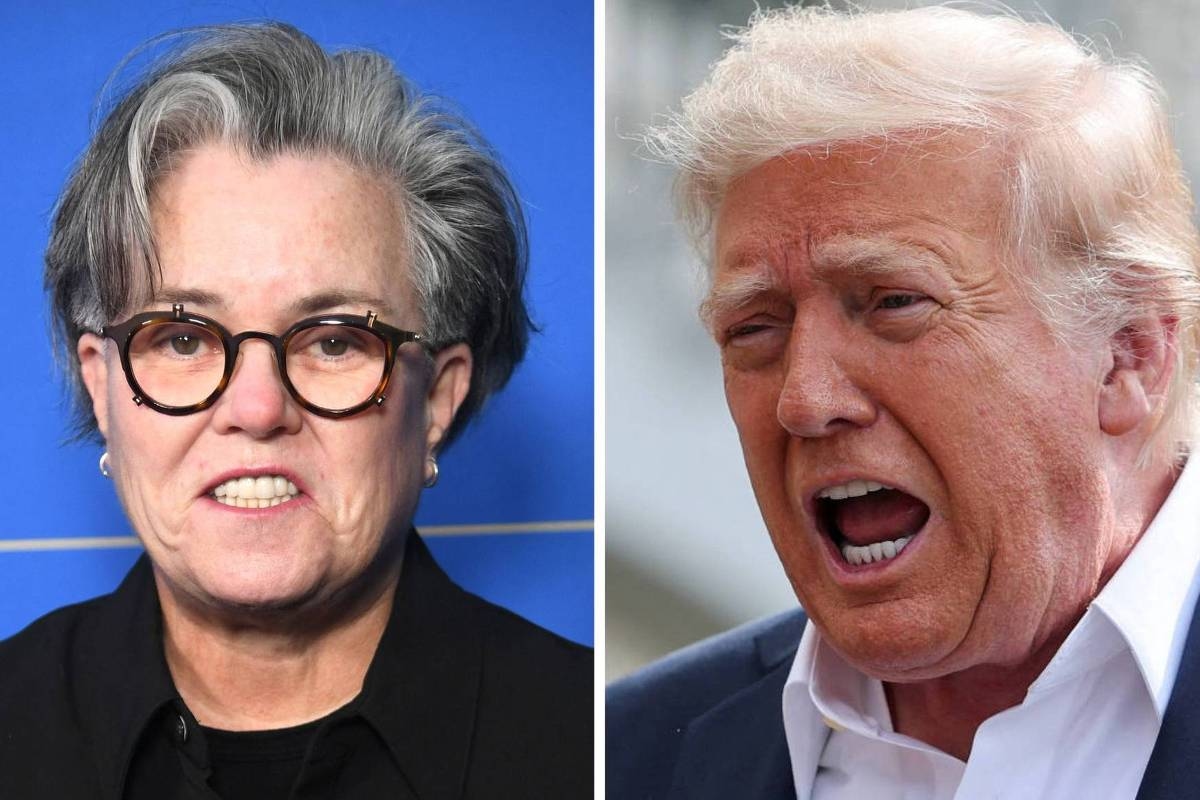 Threatened by Trump with losing her citizenship, actress Rosie O'Donnell reacts: 'Heartless old man'