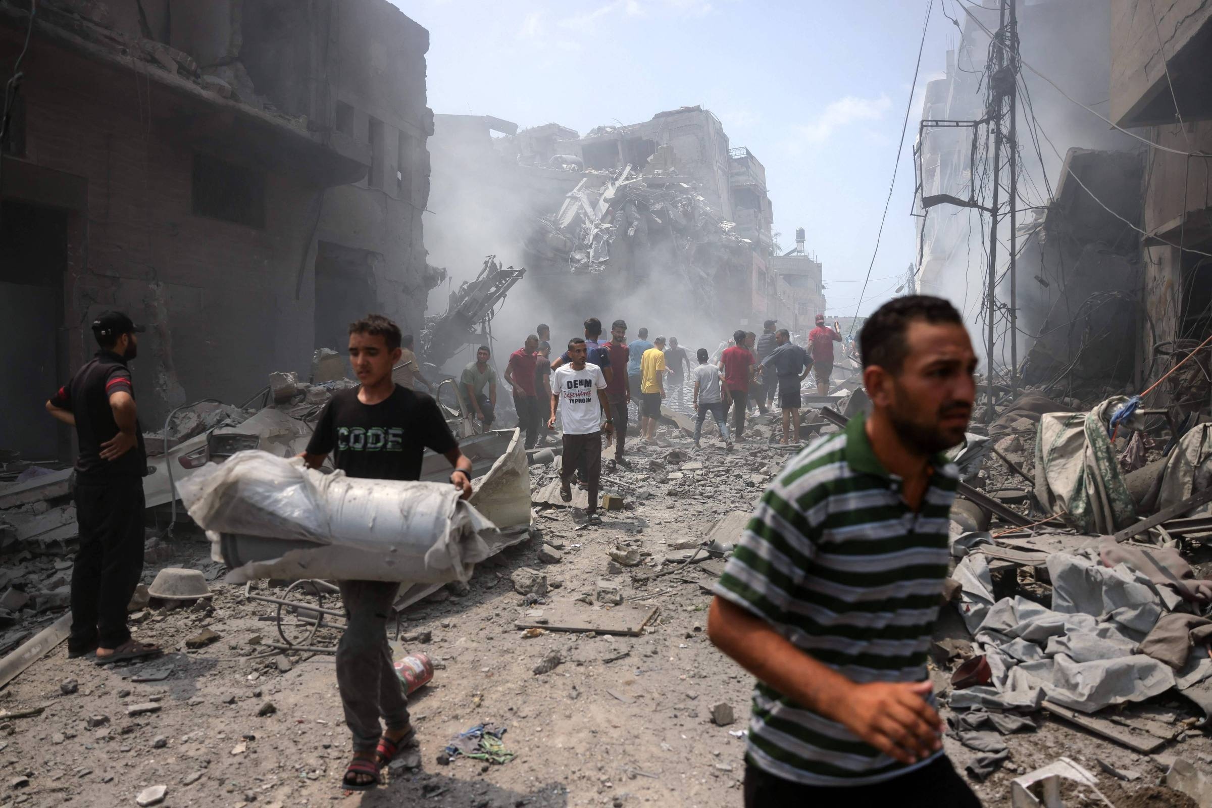 El plan de Israel prevé el desplazamiento forzado de los palestinos antes del 7 de octubre