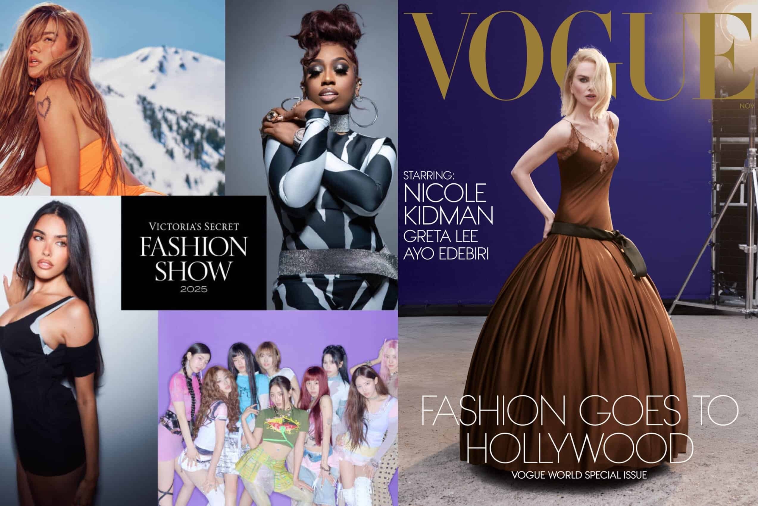 Darsteller der Victoria's Secret Fashion Show, Star-Cover der Vogue und außerdem: Die Neuheiten von Loewe!