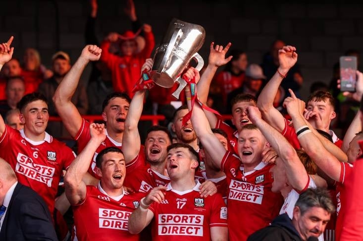 Cork defeat Limerick in penalty shootout to land first Munster SHC crown in seven years