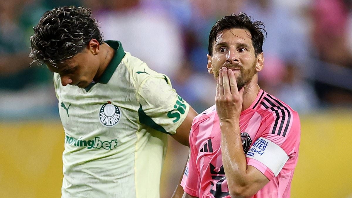 Lionel Messi e l'Inter Miami avanzano agli ottavi di finale del Mondiale per Club nonostante il crollo contro il Palmeiras