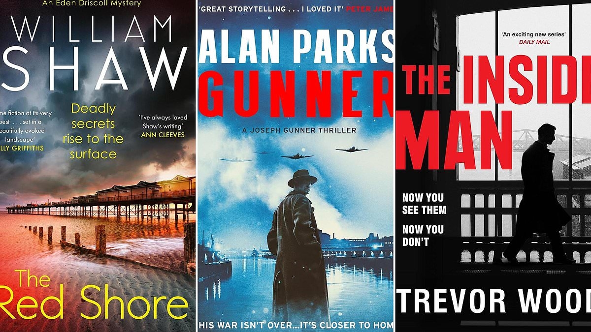 Criminally good crime: The Red Shore by William Shaw, The Inside Man by Trevor Wood, Gunner by Alan Parks