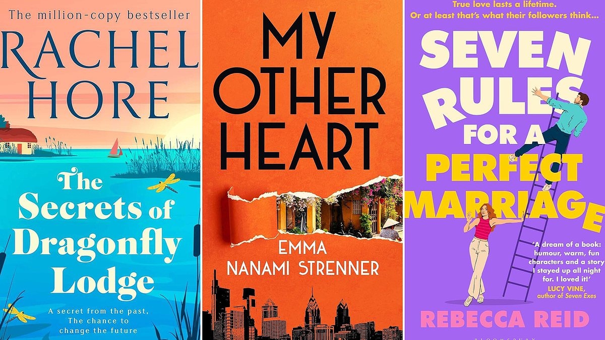 Popular picks for July:  SEVEN RULES FOR A PERFECT MARRIAGE by Rebecca Reid, MY OTHER HEART by Emma Nanami Strenner, THE SECRETS OF DRAGONFLY LODGE by Rachel Hore