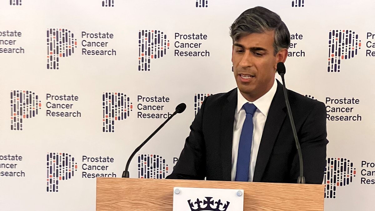 Prostate cancer screening would save thousands of lives and have a 'generational impact' on men's health, Rishi Sunak says