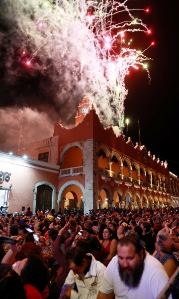 The Burning of Bad Mood marks the beginning of the Mérida Carnival 2025