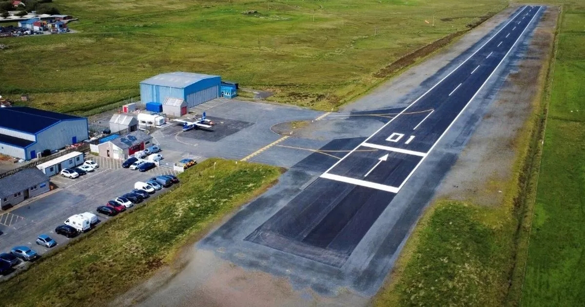 Kleiner britischer Flughafen wird zum leisesten des Landes gekürt und wird jährlich nur von 2,8.000 Passagieren genutzt