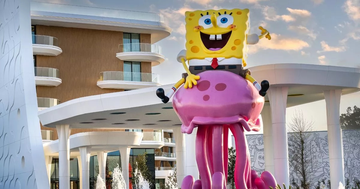'I spent the night in a SpongeBob SquarePants-themed hotel room and it was intense'