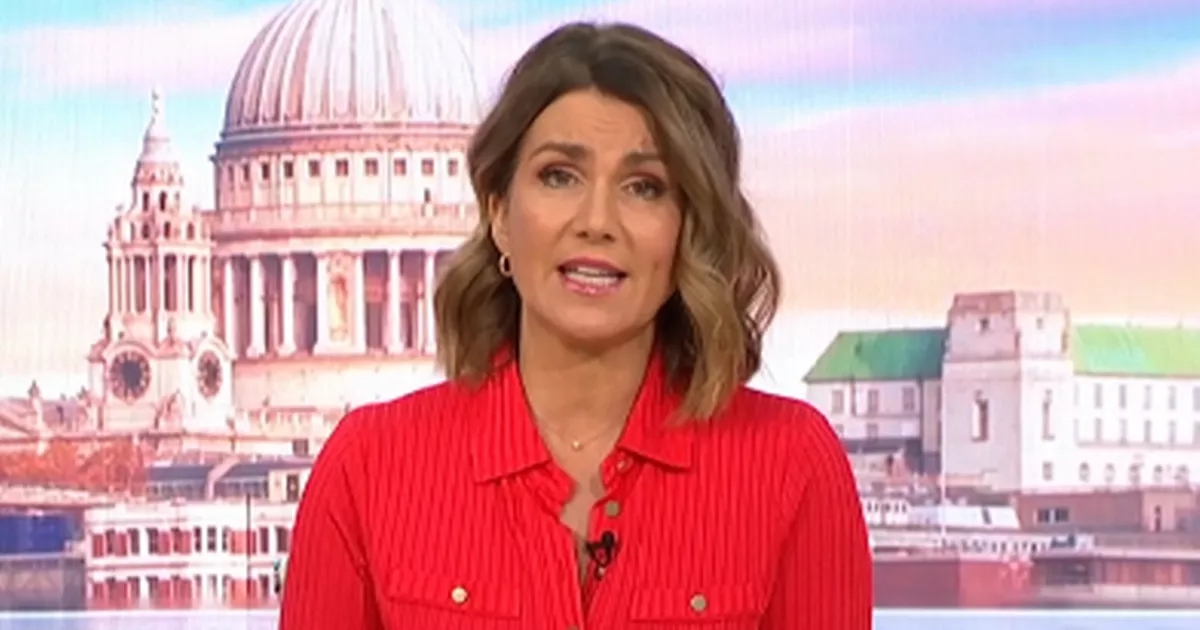 Program Good Morning Britain stacji ITV został przerwany, ponieważ Susanna Reid ogłosiła „pilne” wiadomości