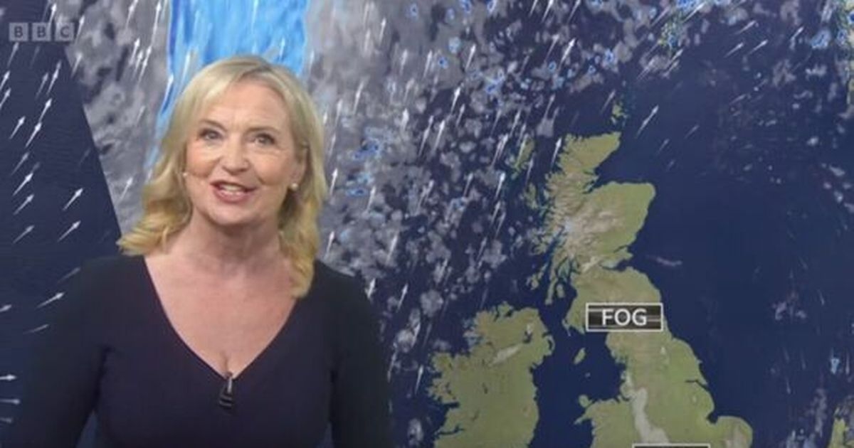 Carol Kirkwood z BBC Breakfast odpowiada dwoma słowami, gdy jej współgwiazda krytykuje ją na żywo