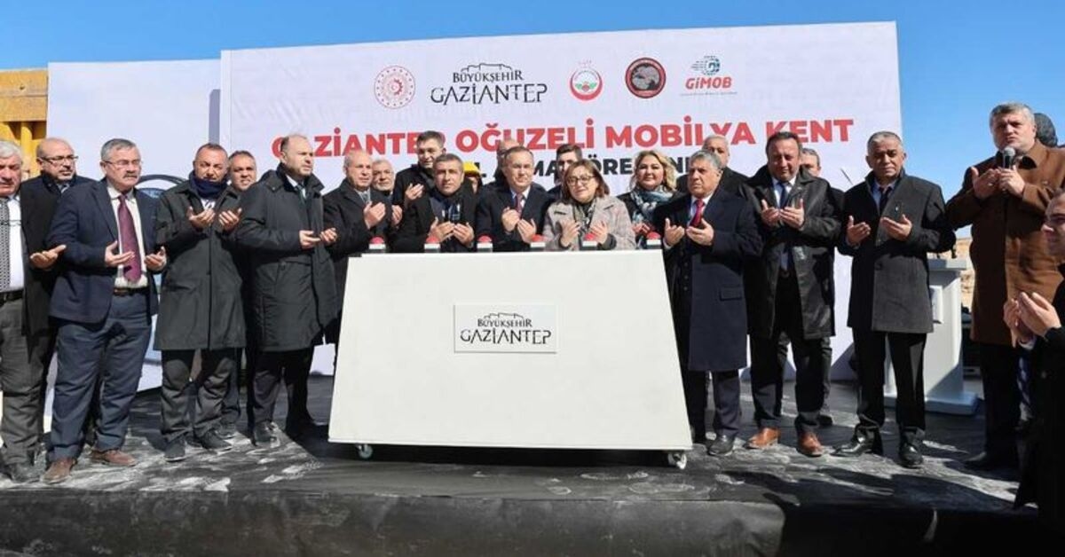 Gaziantep'te "mobilya kent" projesi