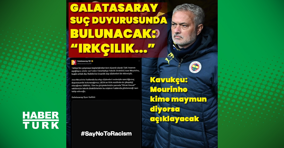 Skarga karna Galatasaray do Mourinho: Rasizm