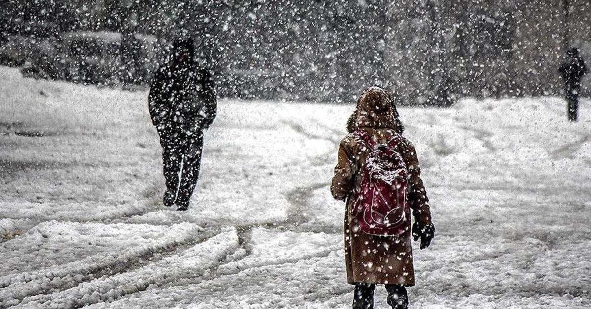 La neige est un obstacle à l’éducation ! Voici les provinces où les écoles sont fermées...