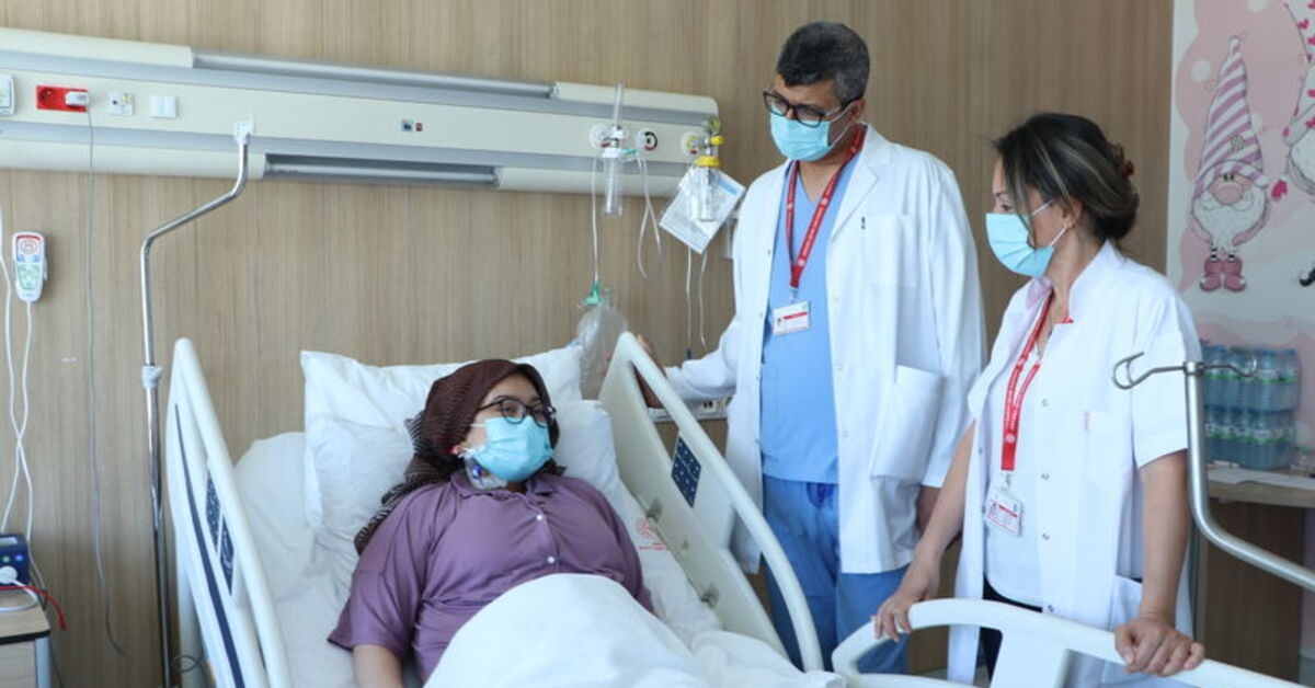 Semih's kidney was transplanted to Melikesu on her 18th birthday