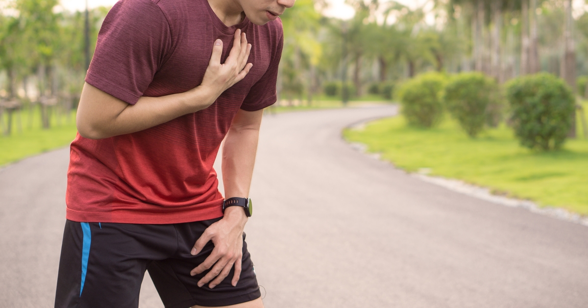 ¡Mezclado con el calor! ¿Infarto o ataque de pánico?
