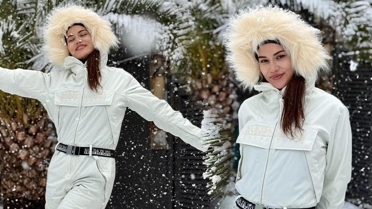 Ona nie może się nasycić pozowaniem! Zdjęcia Fahriye Evcen zrobione jej ciężarówką stały się gorącym tematem