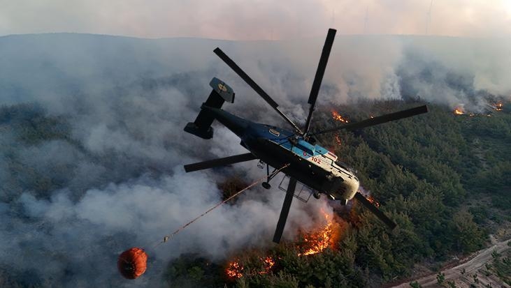 Breaking news! Flames spread from Şarköy to Gallipoli: Villages are being evacuated