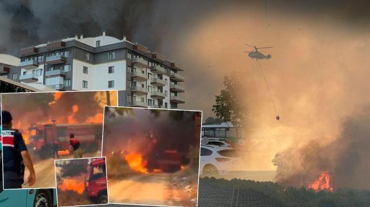 PILNE WIADOMOŚCI O POŻARZE W ÇANAKKALE: Płomienie zbliżają się do szpitala! Oto najnowsza sytuacja