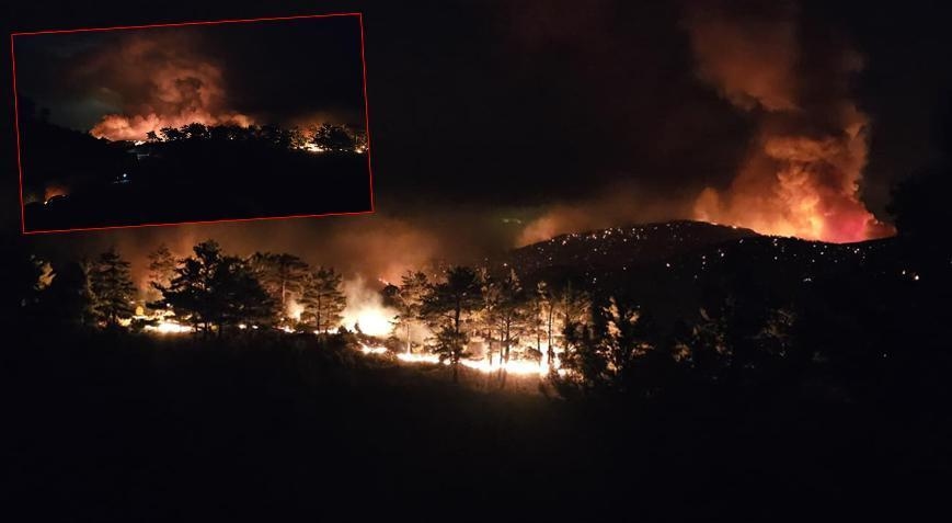 Mersin Forest Fire Update: Forest fire in Mersin enters its second day! Governor Toros announced the latest situation