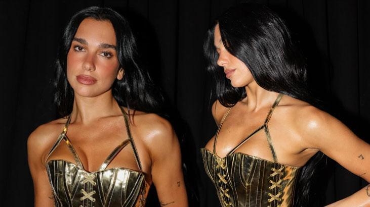 Show inesquecível! O show "gold corset" de Dua Lipa