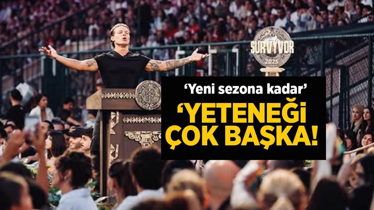 Survivor sunucusu Murat Ceylan'ı yeteneği çok başka! 'Yeni sezona kadar...'